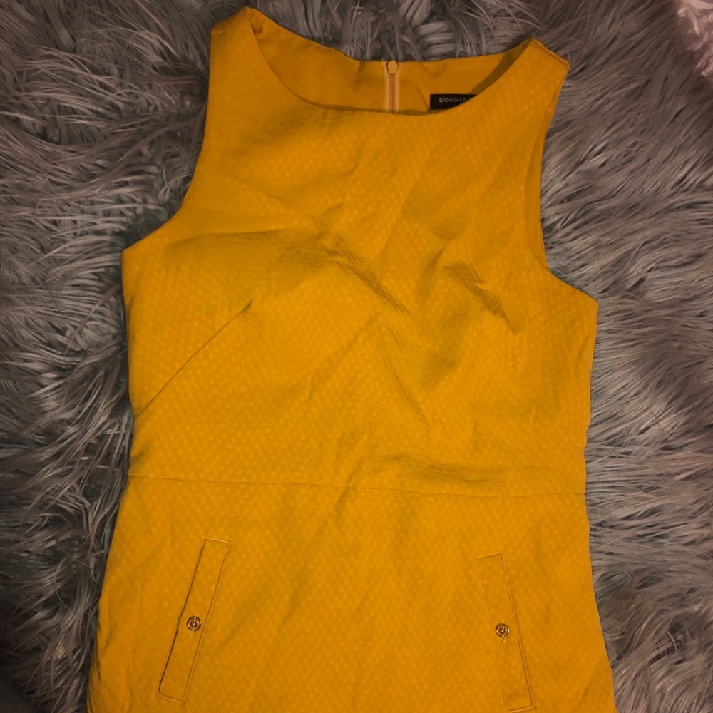 Yellow Contemporary Dress